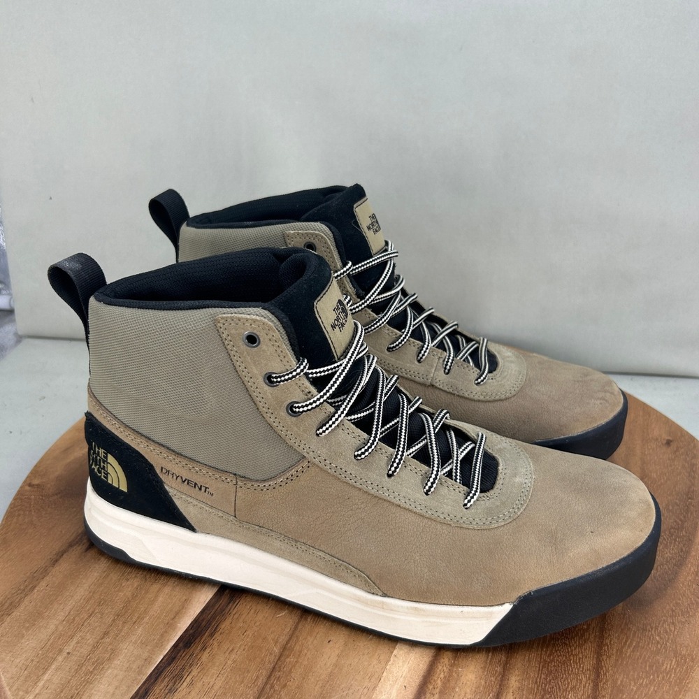 The North Face Mens Larimer Mid Waterproof Boots Brown NF0A52RM Size 11